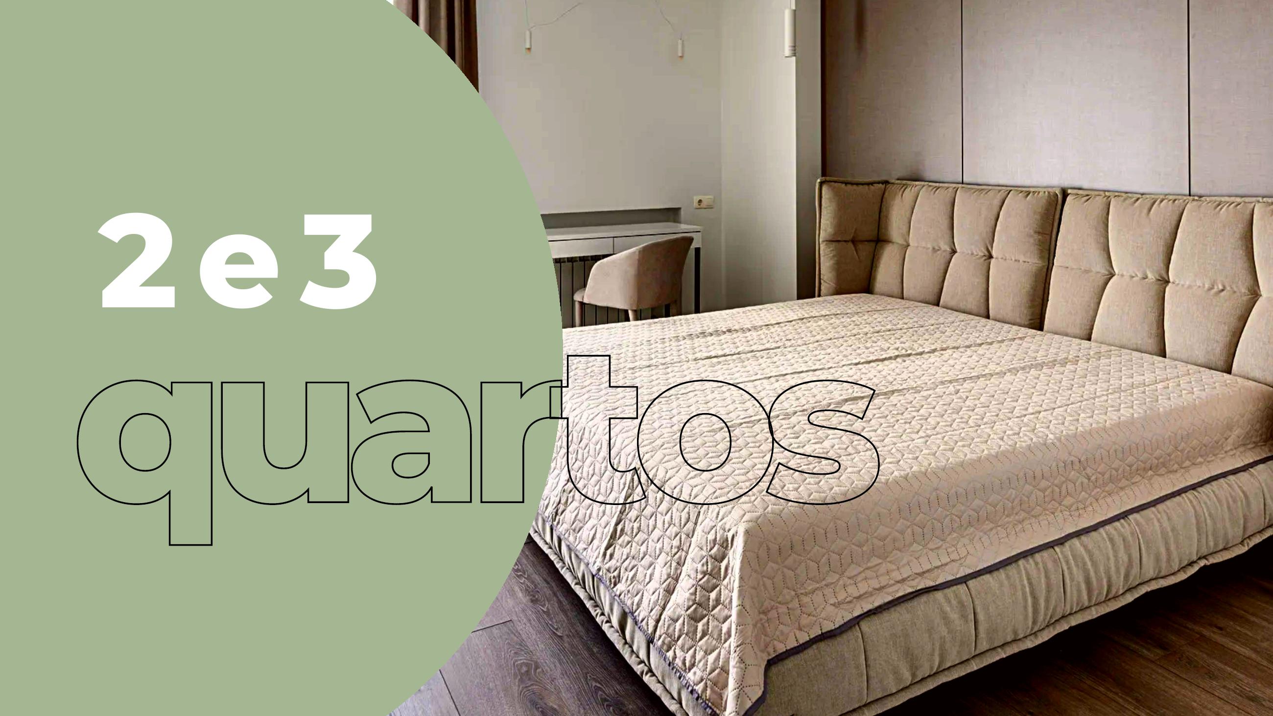 Apartamentos de 2 e 3 quartos